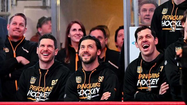 Pittsburgh Penguins to celebrate Sidney Crosby, Evgeni Malkin, Kris Letang at home opener