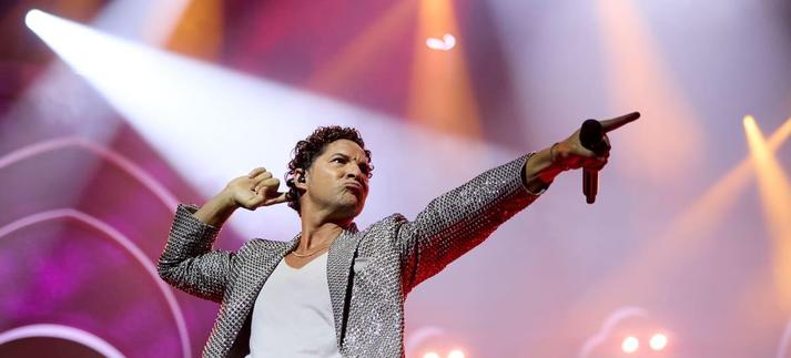 El almeriense quiso rendir homenaje al talento andaluz interpretando algunos de sus mayores clásicos: 'Dígale', 'Ave María' y 'Bulería'. / Fran Santiago