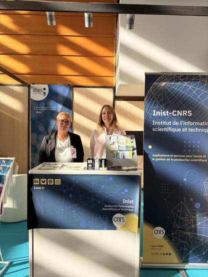 📢 L’Inist est présent au 54e congrès de l’ADBU à Nantes (1-3 oct. 2025) !

📍 Retrouvez-nous sur notre stand pour échanger autour de OPIDoR, DoRANum, ISTEX, Readmetrics, Click&Read, TDM Factory… et tous nos outils.

🙌 Bon congrès à toutes et tous !

#ADBU2025 #Inist #DonnéesDeLaRecherche