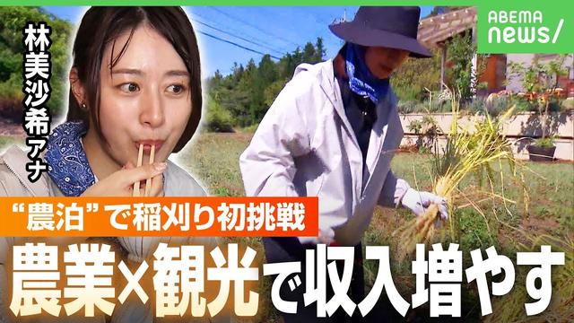 【農業の未来】「農泊」で客ゼロ→400万円の“プラス収入”事例も…日本の農業がインバウンドの新たな“観光資源”に？｜アベヒル