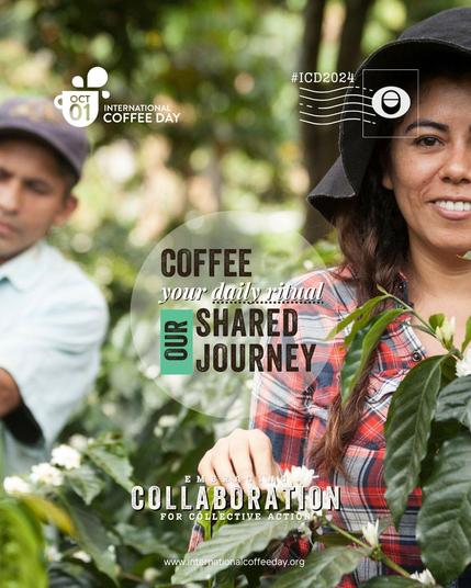 International Coffee Day photo of coffee producers.