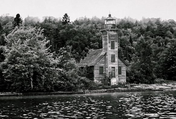 East Channel Lighthouse // Munising, Michigan