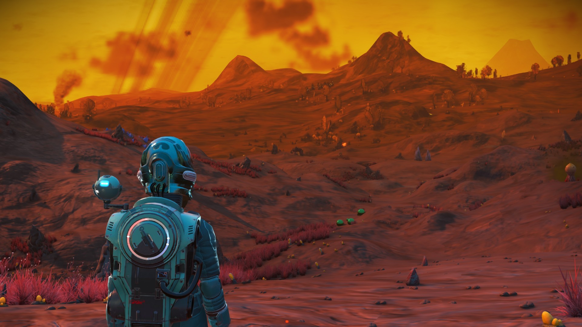 Burning world