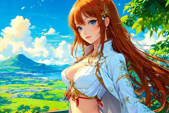 Prompt:  young woman, beautiful face, standing, great body, gorgeous figure, long legs, pretty eyes, long hair, Luit Linux distribution style, beautiful background, magnificent scenery, Marcel Duchamp style, HD, sharp focus, stunningly beautiful, anime artwork, anime style, key visual, vibrant, studio anime, highly detailed

Negative prompt: verybadimagenegative, bad_prompt_version2-neg, easynegative, FastNegativeV2, photo, deformed, black and white, realism, disfigured, low contrast, extra eyes, bad eyes, ugly eyes, imperfect eyes, deformed pupils, deformed iris, cross-eyed, poorly drawn face, bad face, fused face, ugly face, worst face, unrealistic skin texture, out of frame, poorly drawn hands, cloned face, double face, blurry, bad quality

Text model: gemma3

Image model: ZaxiousXL