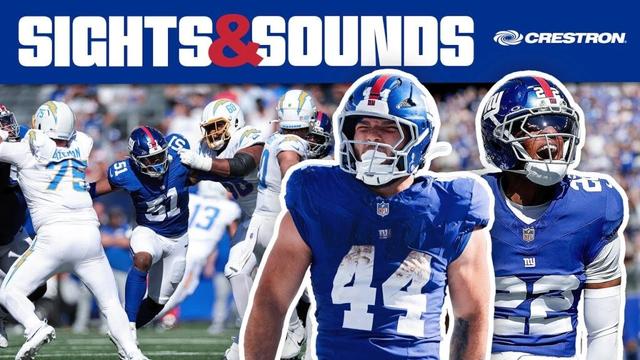 🗣️ Sights & Sounds: "We're going to earn it today!" | New York Giants