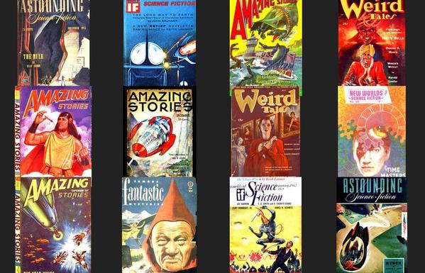 Montage of magazine covers posted by this account