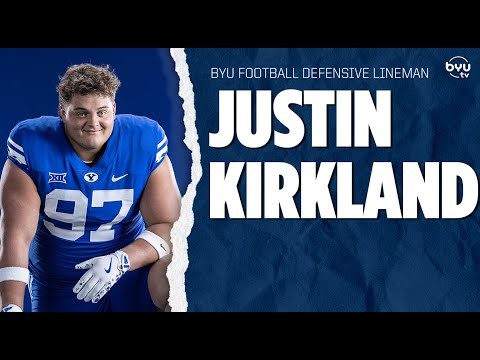 BYU DL Justin Kirkland on His Transfer & Impact in the Trenches 💪