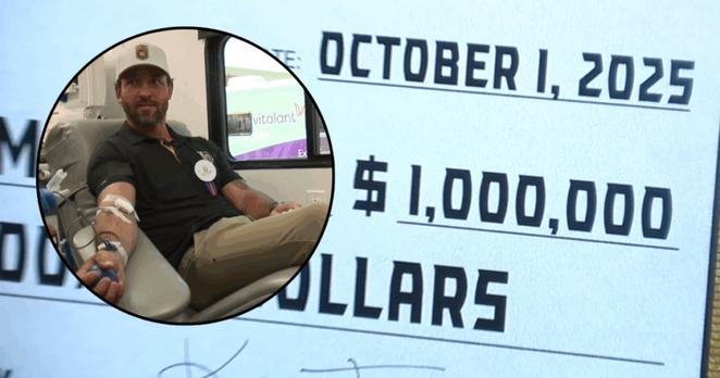 Blood drive and $1M donation honors victims