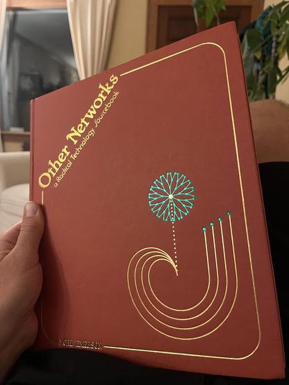 Photo of the front cover of Other Networks by Lori Emerson.