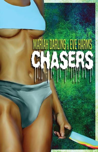 Read "Chasers" by Mariah Darling and Eve Harms tonight.
https://amzn.to/42VBVAD

This #transgressive #Splatterpunk novella was all kinds of fucked up, but also super good.