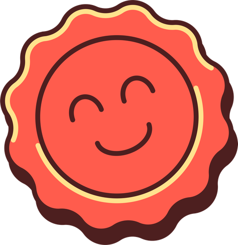 Soverin badge smiley