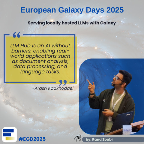 Serving locally hosted LLMs with Galaxy