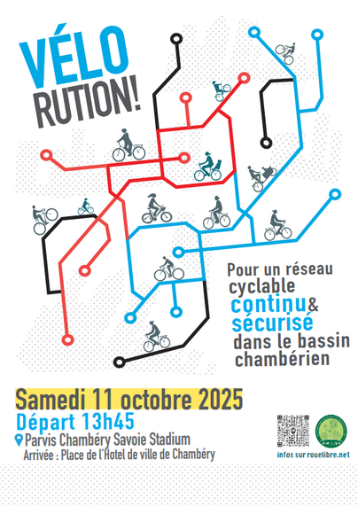 Affiche de la vélorution