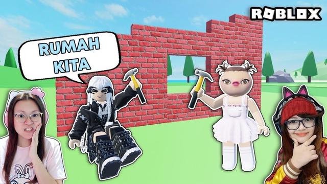 Aku dan Nata Membangun Rumah Impian ?!! [Roblox Indonesia]