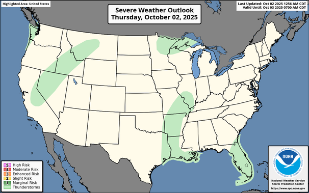 US Severe Weather Outlook