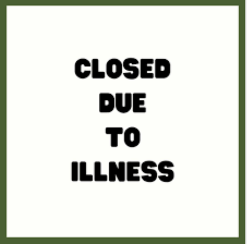 Illness was the reason.