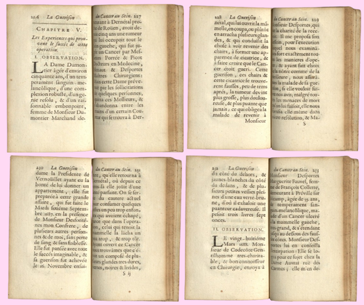 Différentes pages issues de l'ouvrage