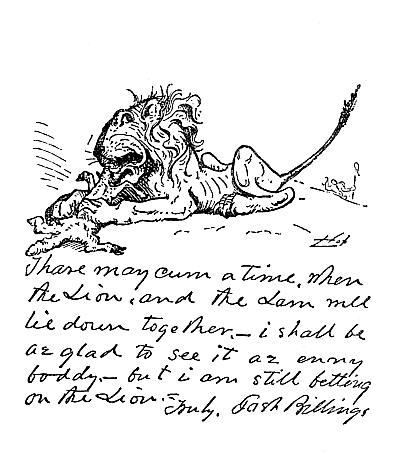 Lion and the Lamb