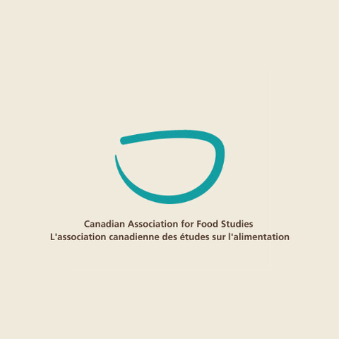Canadian Association for Food Studies - L'association canadienne des études sur l'alimentation
With a teal brushstroke indicating a bowl.