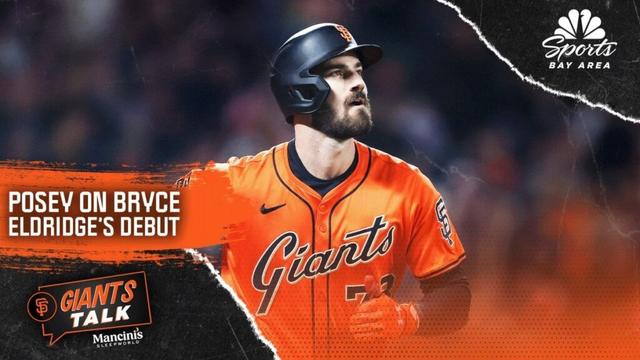 Why Bryce Eldridge’s Giants stint left Buster Posey impressed – NBC Sports Bay Area & California
