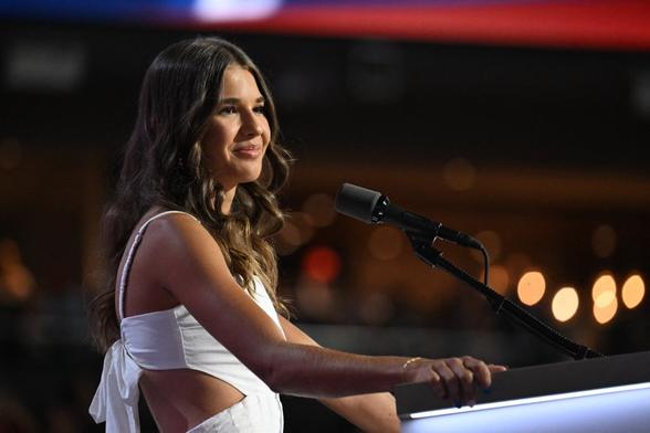 Trump's granddaughter accused of stealing Travis Kelce's logo for merch