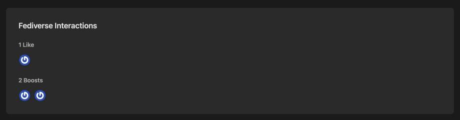 ActivityPub Likes and Reposts