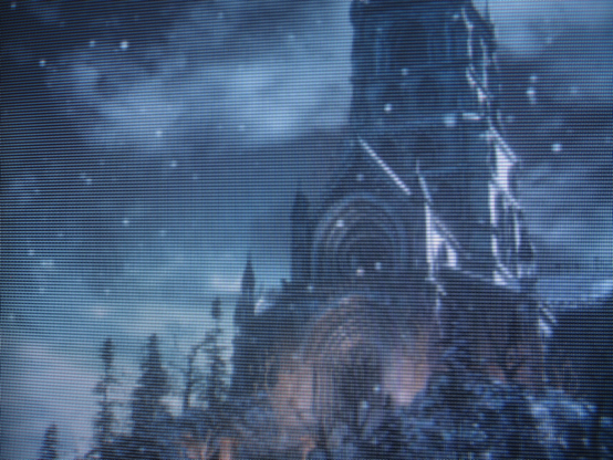 Father Ariandel's Chapel welcomes refugees and discarded souls, providing a small warmth to those stranded-- or imprisoned in this cold and lonely painted world.