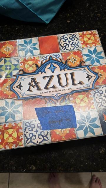 Used Azul board game