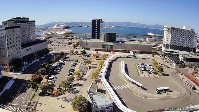 【Live-Japan】函館駅前ライブカメラ① #函館 #HAKODATE #函館湾 #JR函館駅