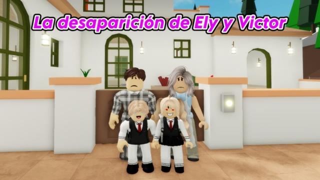LA DESAPARICIÓN DE ELY Y VICTOR 😧😟 HISTORIA DE ROBLOX BROOKHAVEN