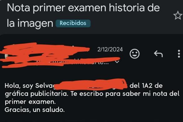 Correos con su profesor (@selvangius)