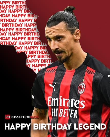 Auguri Zlatan Ibrahimovic