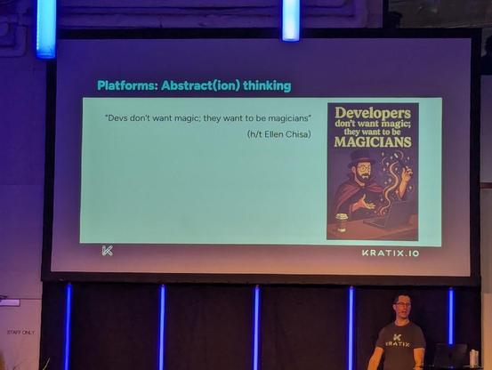 Developers don't want magic, 
they want to be magicians