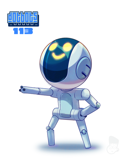 Orb for a head, super slick astronaut aesthetics. Like Eve from Wally.