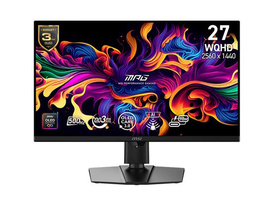 500Hz動作の26.5型WQHDゲーミングモニター「MPG 271QR QD-OLED X50」がMSIから - AKIBA PC Hotline!