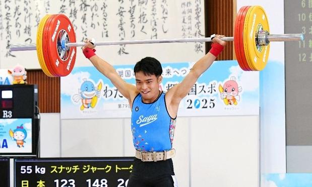 <滋賀国スポ>ウエイトリフティング成年男子55キロ級の谷口(アイケイ自動車)が初の栄冠 大会第6日、佐賀県勢の結果  ボウリング成年男子団体(2人チーム)で西島本有生・村濱裕紀(チームSSP)が準優勝 | スポーツ | 佐賀県のニュース