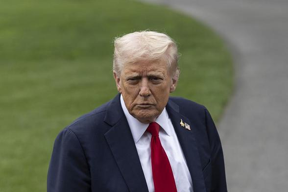 Trump, el 30 de septiembre de 2025. (Anadolu via Getty Images)