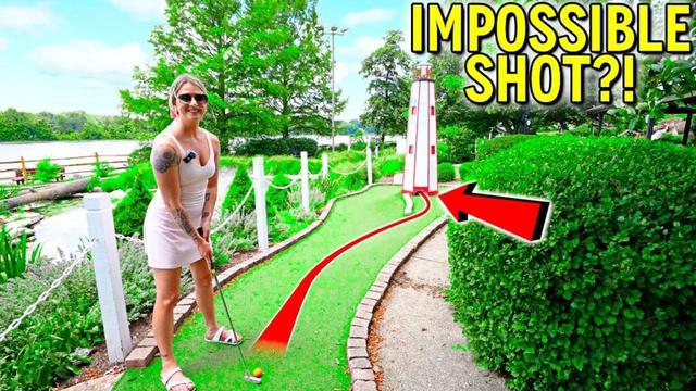 This Mini Golf Course Destroyed Us...