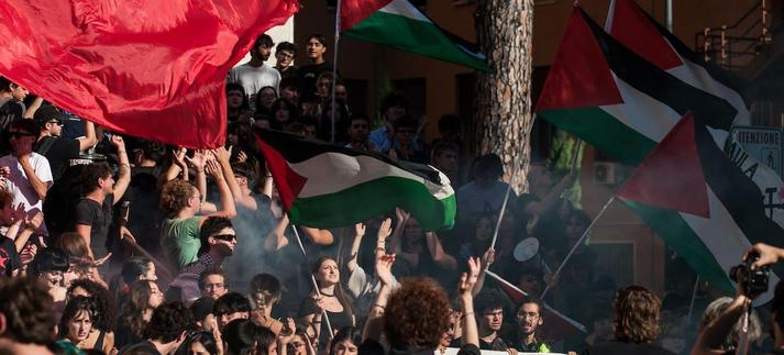 Manifestación universitaria en apoyo a Palestina / NurPhoto