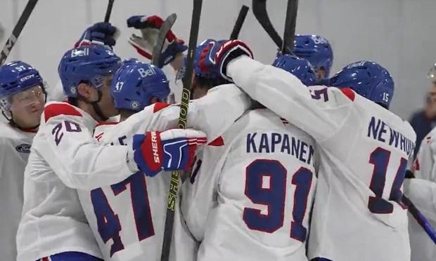 montreal canadiens practice picture