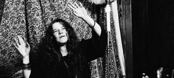 Janis Joplin en su casa de San Francisco,  1967. / Ted Streshinsky Photographic Arc