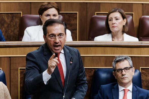 José Manuel Albares, ministro de Asuntos Exteriores. (Europa Press via Getty Images)