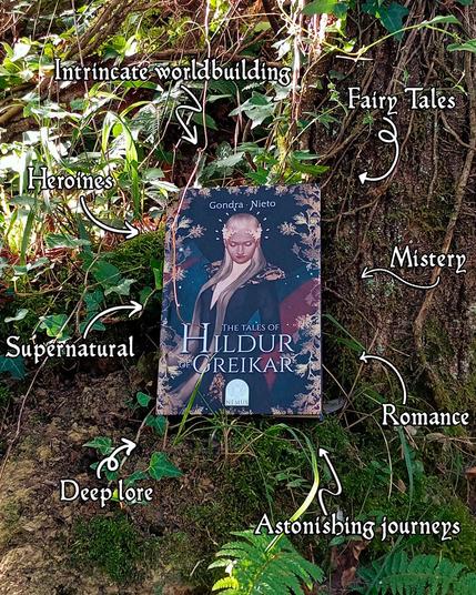 A photograph of 'The Tales of Hildur of Greikar' in its natural habitat.