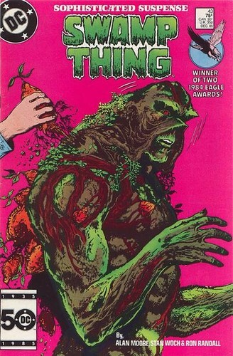 Cover of Saga of Swamp Thing 43 (1982 series)