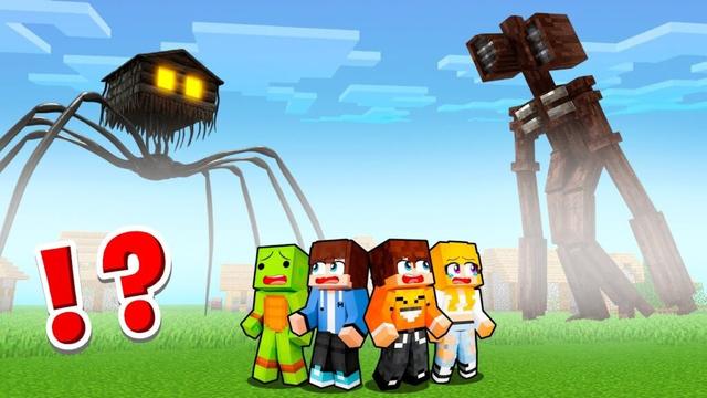 Znaleźliśmy SIREN HEAD i HOUSE HEAD w Minecraft!