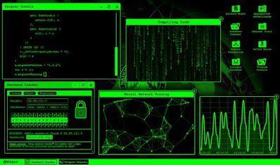 convierte tu navegador en un terminal de texto, de los de fondo engro y letras verde fosforito con denominación de origen 'The Matrix'.