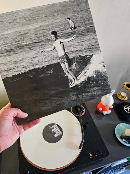 The Rapture's "In the Grace of Your Love" on white vinyl