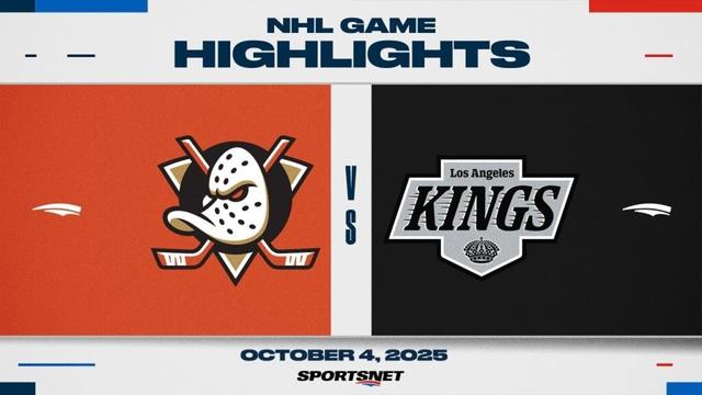 NHL Preseason Highlights | Ducks vs. Kings - October 4, 2025
