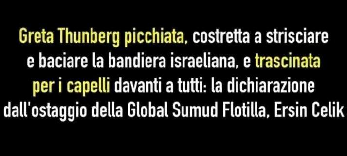 Greta sottoposta a sevizie e crudeltà con metodi degni dei nazisti