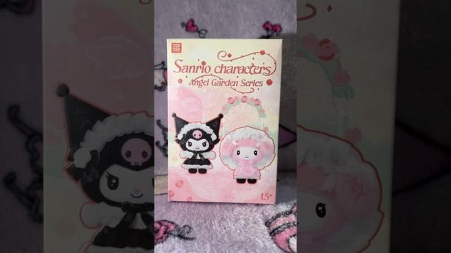 Sanrio Characters Angel Garden Series #mymelody #kuromi #plush #blindbox #toys